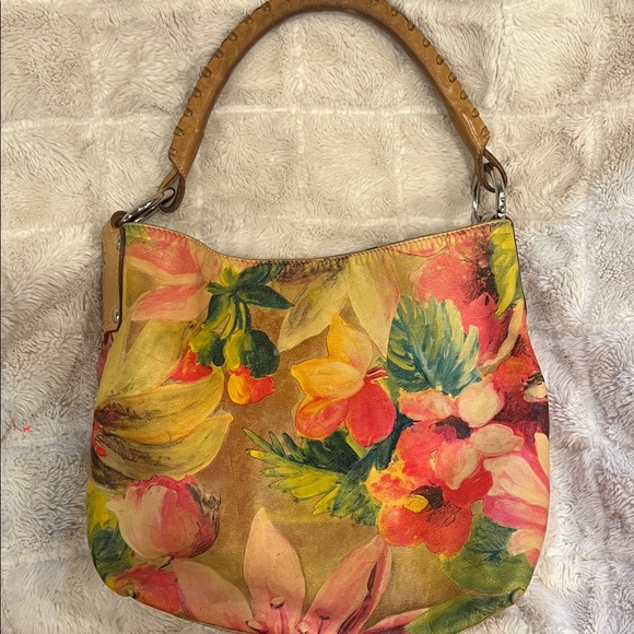 Maurizio Taiuti large floral-print hobo bag